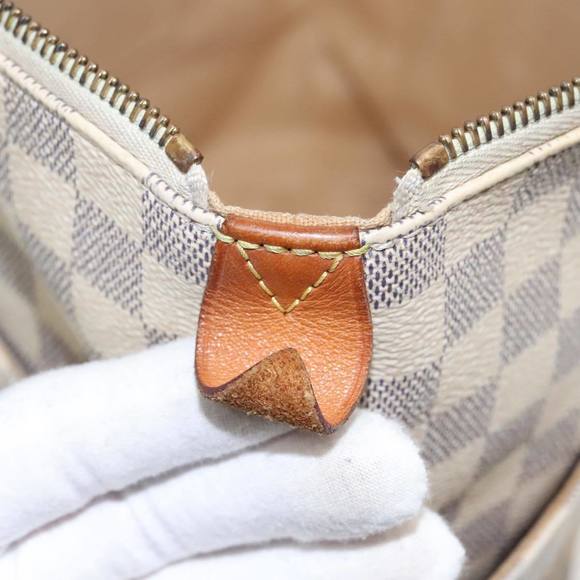 LOUIS VUITTON Damier Azur Totally MM Tote Bag N51262 LV Auth 97224 - Picture 10 of 16